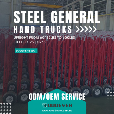 Steel General Purpose Hand Trucks - Hand trucks for general use are upright steel carts that are normally used in warehouses, manufacturing plants, and delivery services